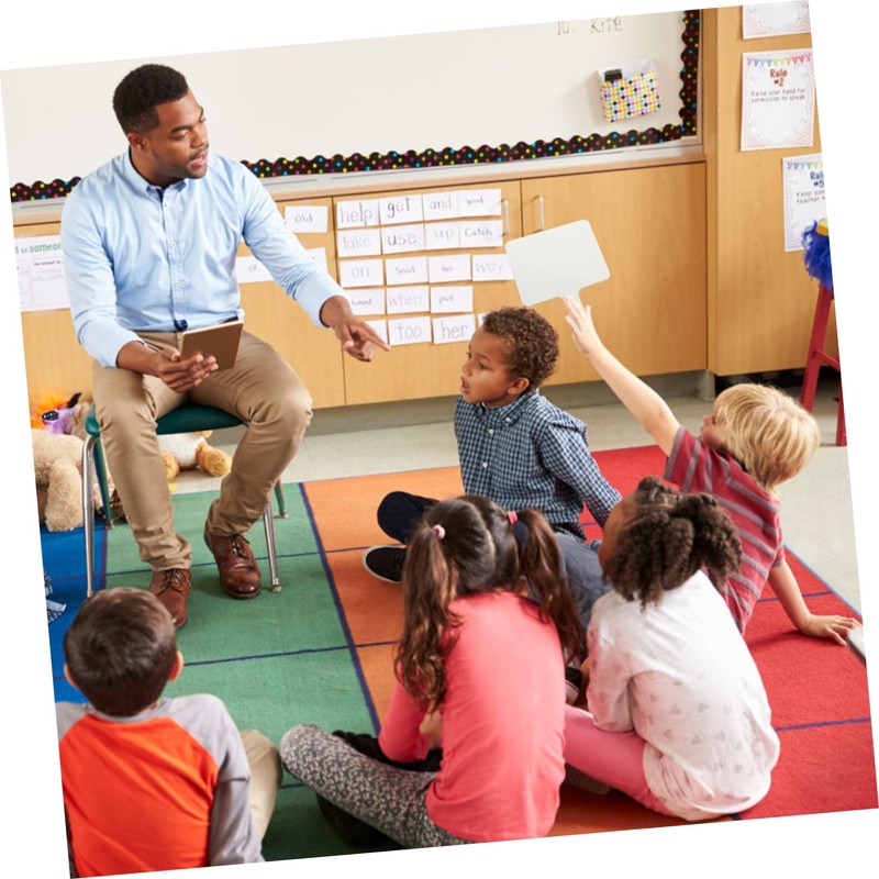 STOBOK Small Whiteboard Erase Paddle Dry Erase Answer Paddle for