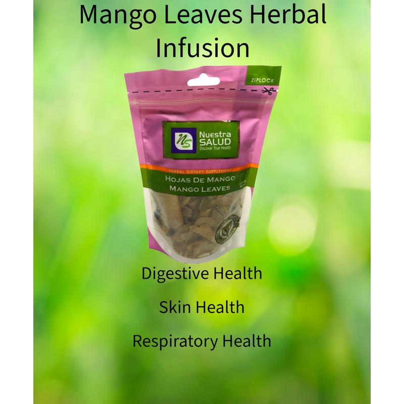 Mango Leaves Tea Herbal Infusion Hojas De Mango (35g) Zip-lock