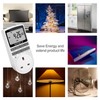 NOVKIT Digital Security Timer Plug Socket Programmable Switch Timer with