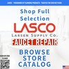 LASCO 01-5105 Metal Outside Faucet Hose Bibb Round Wheel Handle,