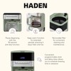 Haden Coffee Machine, 12-Cup Programmable Drip Coffee Maker with Auto