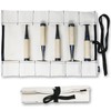 KAKURI Chisel Roll Up Pouch, Heavy-Duty Canvas, 12 Pockets Tool