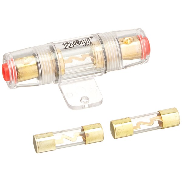 Absolute USA AGHFU80 80 Amp Inline AGU Fuse Holder Fits