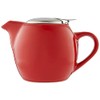 Avanti Camelia Ceramic Teapot, Fire Engine Red, 15767 12 cm*12