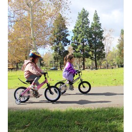 Kids' Bike with Training Wheels - Ages 3-8, 14" Wheels, Suitable for Boys & Girls