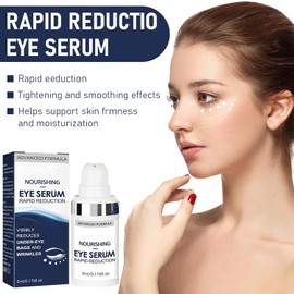 Rapid Reduction Eye Serum, Advanced Formula Instant Eye Serum, Anti Aging Serum Visibly Reduces Under-eye Bags, Nourishing Eye Serum, Suitable For All Skin Type (2Pcs)