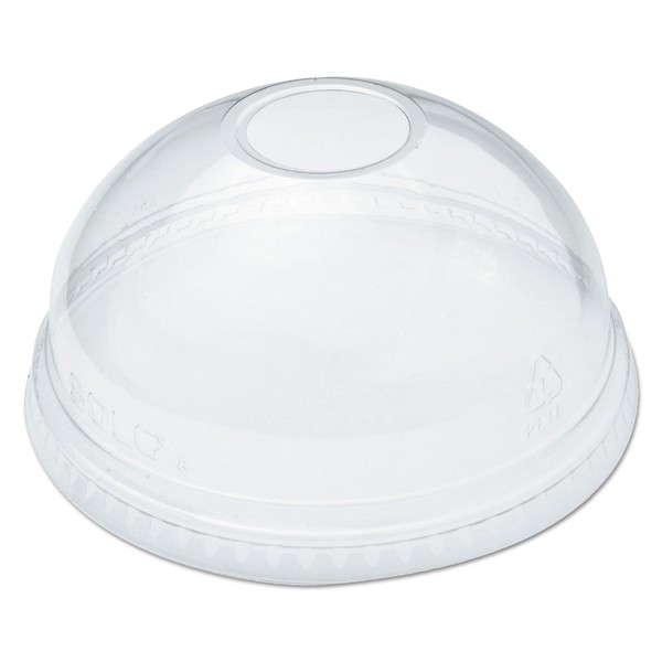 DART DLR626PK Ultra Clear Dome Cold Cup Lids f/16-24 oz