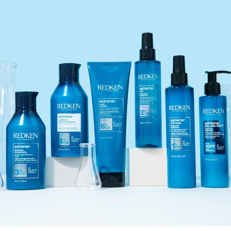 REDKEN Hair Treatment, Leave-In Heat Protection, For Damaged Hair, Extreme