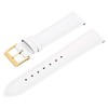 MARCHEL Smooth Leather Genuine Leather LLB Clasp in Gold Leather