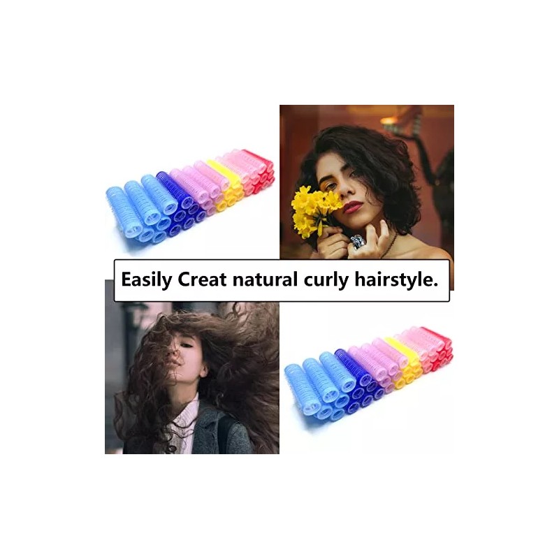 Moodkey Rizadores De Pelo Pequeños Moodkey, Autoadherentes, Sin Calo