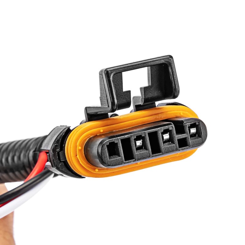 Mofun Tail Light Auxiliary Power Plug Harness Compatible with Polaris