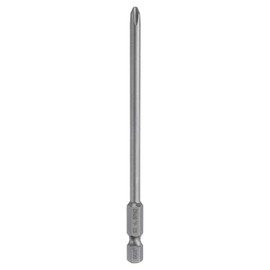 HARFINGTON #2 Phillips Screwdriver Bit PH2 1/4" Hex Shank 4.33" (110mm) Long Magnetic S2 Steel Industrial Grade Screw Driver Bit Cross Head Electric Drill Bits 0.177" (4.5mm) Rod