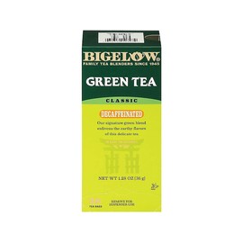 Bigelow Decaffeinated Green Tea 28-Count Box (Pack of 1)