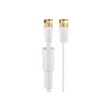 Wentronic 67298-GB Flatband SAT Cable Weather Protection Cap 10m -