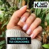 Koko Nails Gel Top Coat Finish, #gelfi Esmalte Para Uñas.