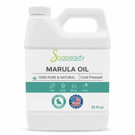 Aceite de marula, 100% puro, orgánico, prensado en frío, natural, 32 onzas