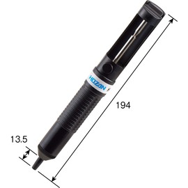 Hozan H-951 Solder Suction Device with Self-Cleaning Mechanism