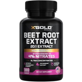 X Gold Health Cápsulas De Extracto De Raíz De Remolacha 12000Mg 20X Cápsulas De Raíz De Remolacha Concentradas Suplemento Con Pimienta Negra Altos Nit