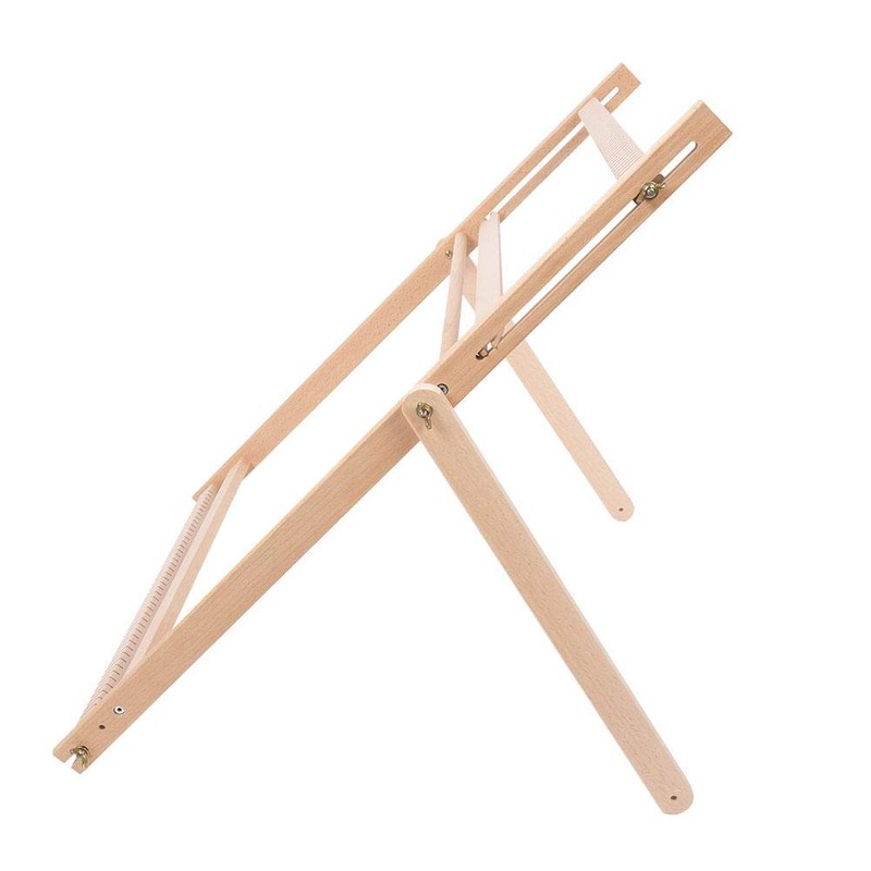 Weaving Looms with Stand, Wooden Multi-Craft Weaving Loom Kit Adjustable