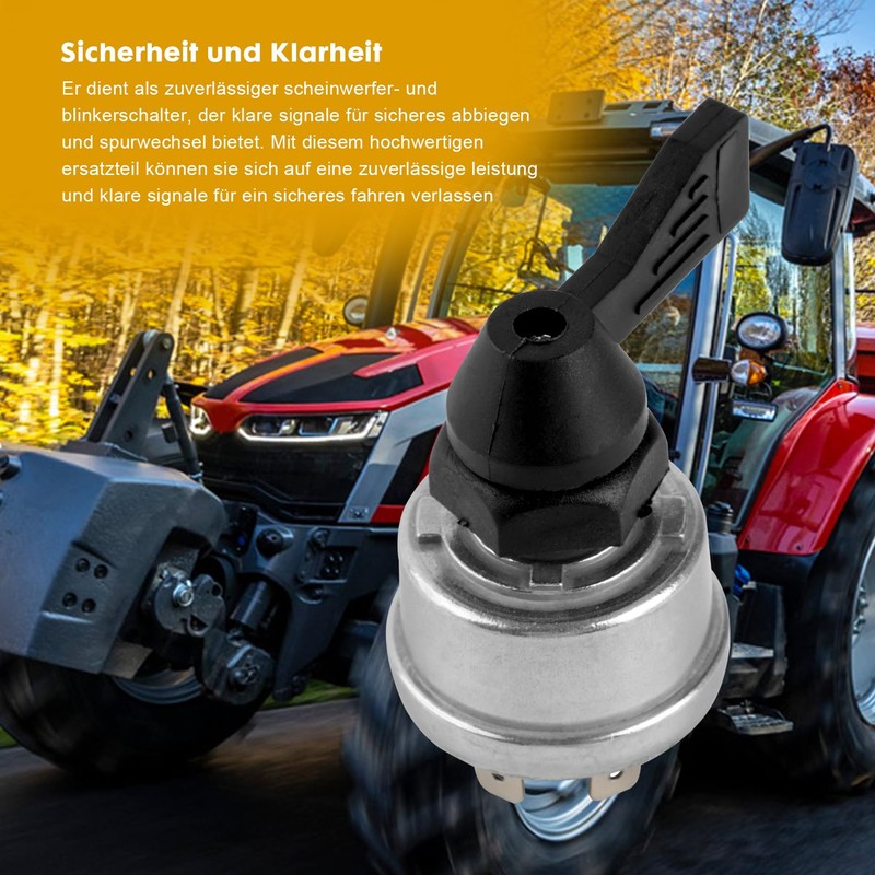 Indicator Switch for Agricultural Vehicles Replacement Part, 40 mm Diameter