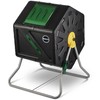 Miracle-Gro Compost Tumbler Single Chamber – Easy-Turn Composter Tumbler Outdoor