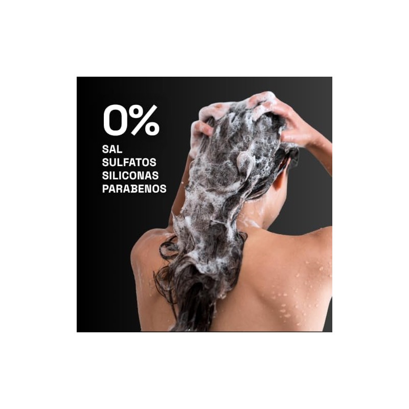 Shampoo Sin Sal Sin Sulfatos Detox Cabello Graso y Mixto