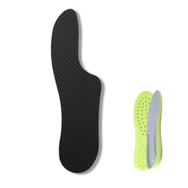 Morton's Extension Insert Orthotic Carbon Fiber Insole Rigid Turf Toe Plate for Men Women for Morton's Toe Turf Toe Hallux Rigidus Arthritis Limitus (1 Pc, 10.25” - Men's 8.5 / Women's Size 9.5)