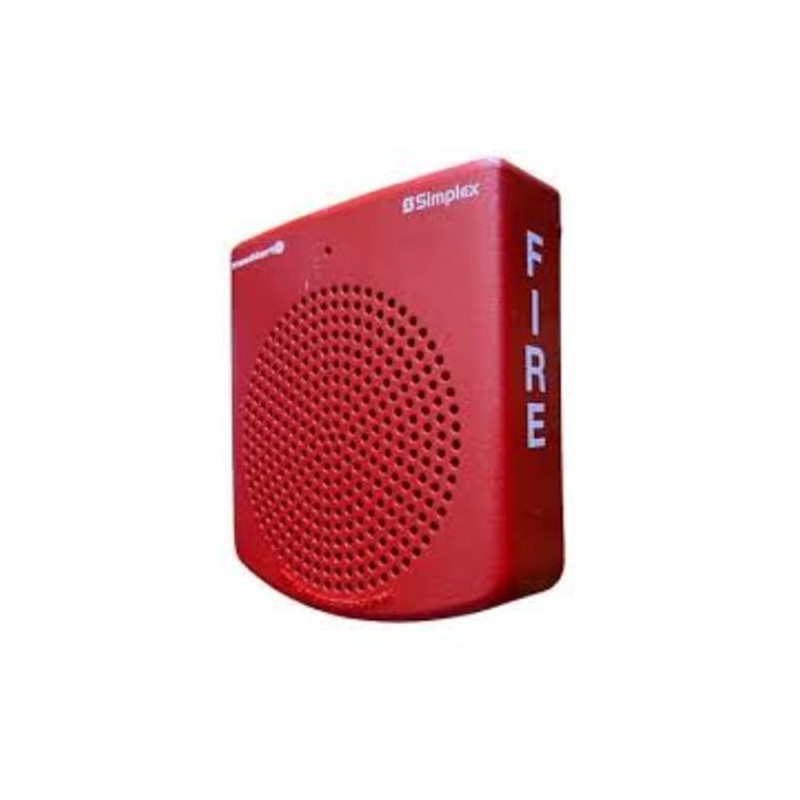 SIMPLEX 49SOC-WRFIRE SV Cover Wall RED FIRE Marking