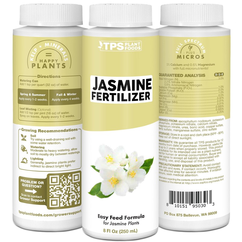 TPS NUTRIENTS Jasmine Fertilizer for All Flowering Jasmine Shrubs and
