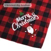 STMK 2 Pack Christmas Dog Bandanas, Holiday Dog Christmas Bandanas