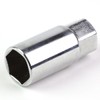 60mm Aluminum M12 x 1.5 6-Point 20mm OD Black 20
