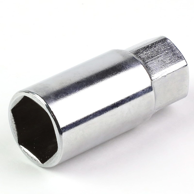 60mm Aluminum M12 x 1.5 6-Point 20mm OD Black 20