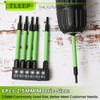 TLEEP 3.5" Long 1/4" Hex Head Allen Wrench Drill Bits,