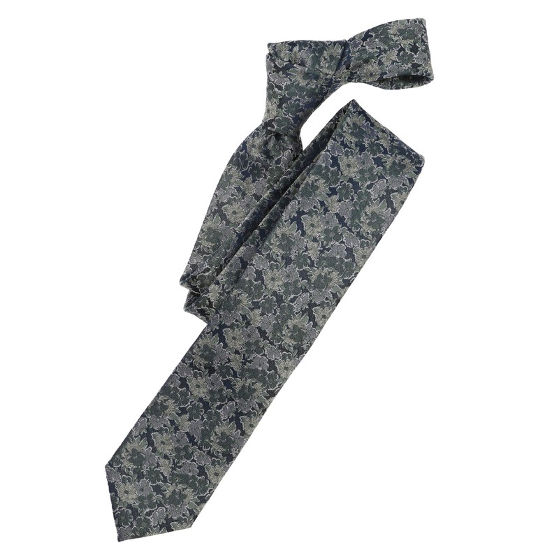 Venti Patterned Tie, darkred