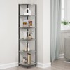 IRCPEN 6 Tier Corner Shelf, Industrial 63.1" Tall Ladder Corner