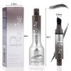 LOPHE 3D Eyebrow Pencil, Augenbrauenstift Wasserfest, Microblading Augenbrauenstift, Erzeugt Natürliche