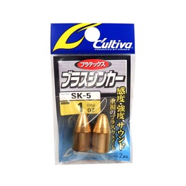 OWNER 11712 SK-5 Brass Sinker, 1 oz