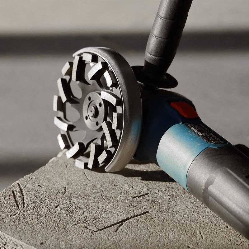 HERZO Diamond Concrete Grinding Wheel 5 inch,Diamond Cup Wheel for