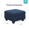 Belffin Ottoman Module with Storage for Modular Sofa Sectional Couch