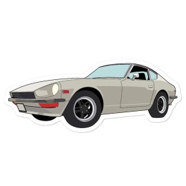 Shirtsurf Datsun 240Z Sticker Fairlady Nismo JDM Japanese Car 260z Nissan 280z Turbo Decal