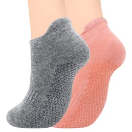 Olreco Barre Socks Hospital Socks with Grippers for Women Grip Socks Pilates Socks Equipment Yoga Socks Non Slip Socks Womens