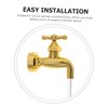 Levemolo Unique Floating Faucet Water Feature for Courtyard Decor Creative