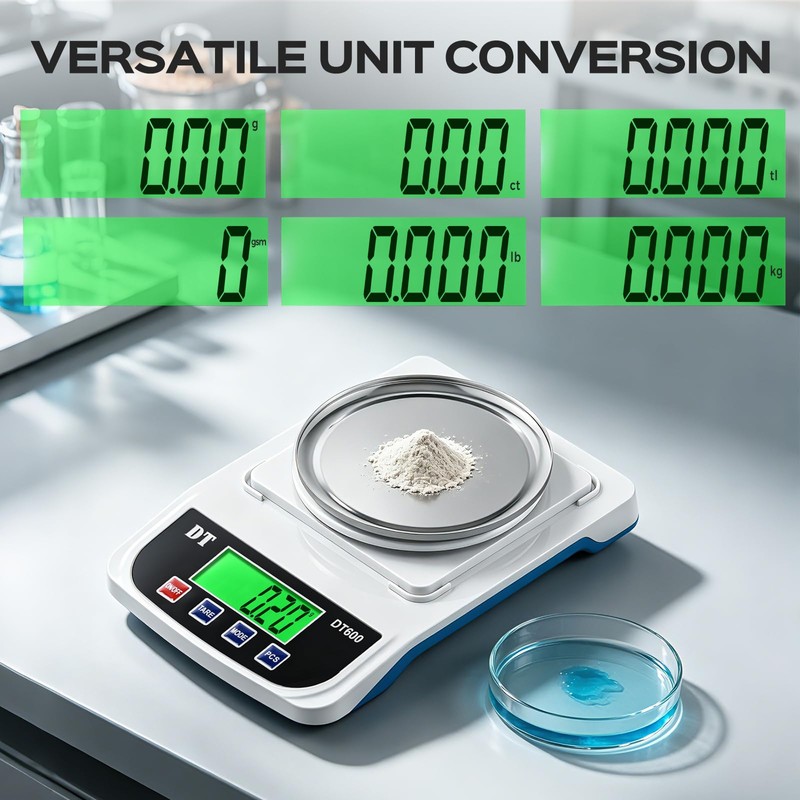 Bonvoisin Lab Scale 1000g x 0.01g Precision Electronic Scientific Scale