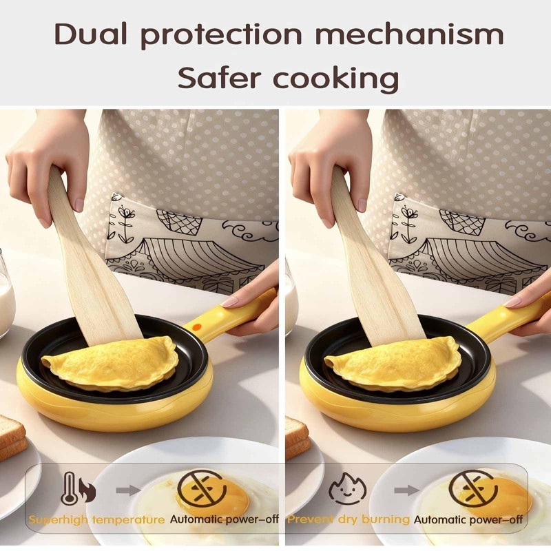 Boiled Egg Cooker 450W,Hard Boiled Eggs Cooker Electric 7 Egg