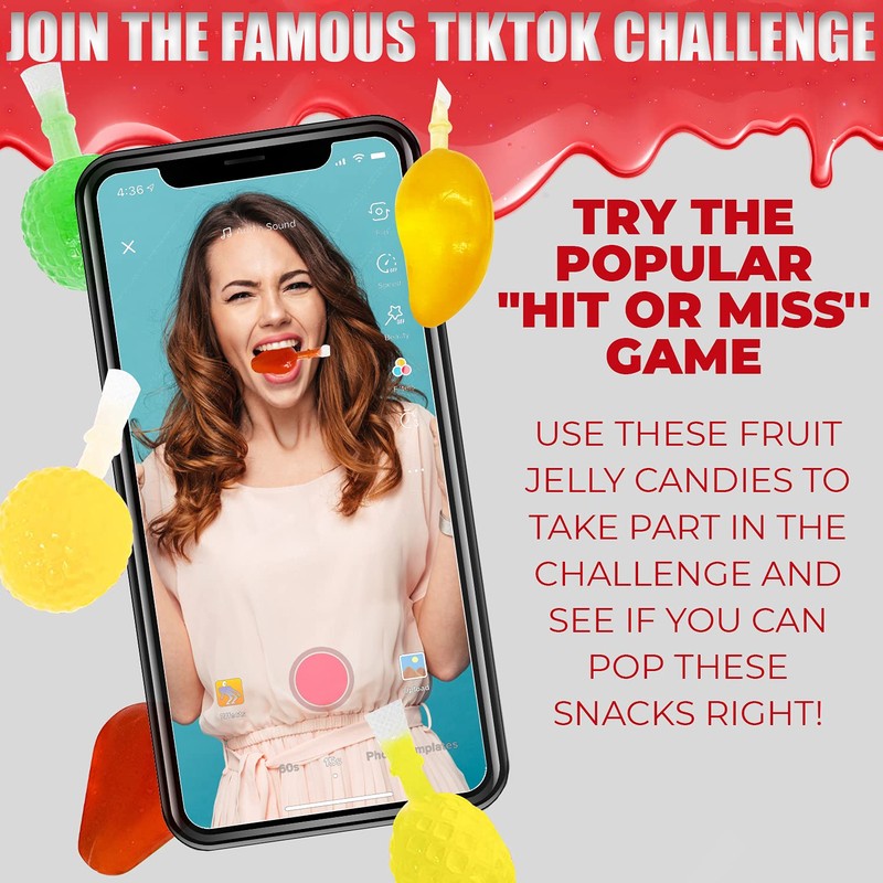 Fusion Select Jelly Fruit Snack Jelly Fruits Hit or Miss
