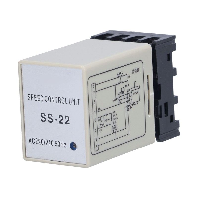 BERM AC Motor Speed Controller Regulator Split 1 Phase 6W‑200W