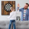 Hahafelt Felt Wood Grain Dart Board Wall Protectors Square Dart