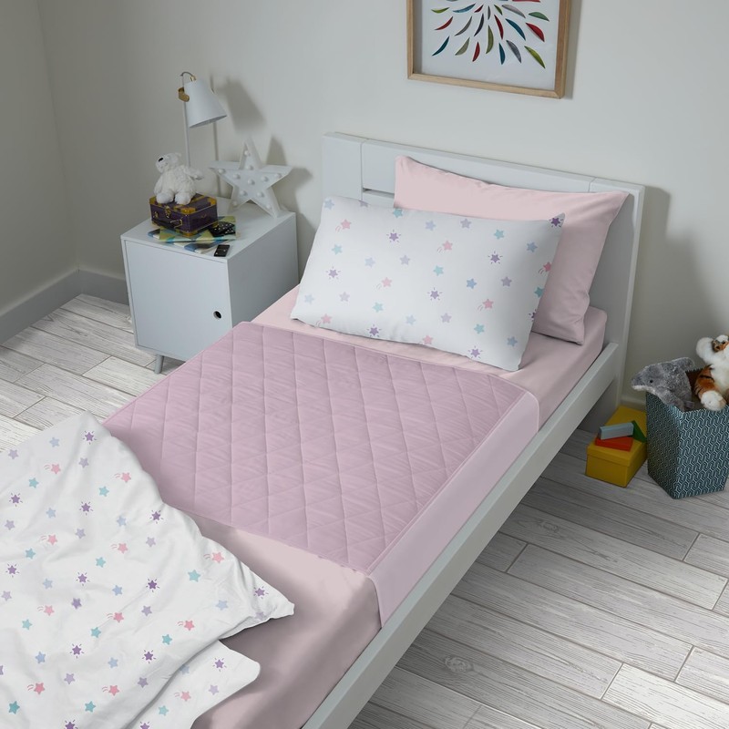 Guardedsleep potty training bed sheets, 100% waterproof bed pad for