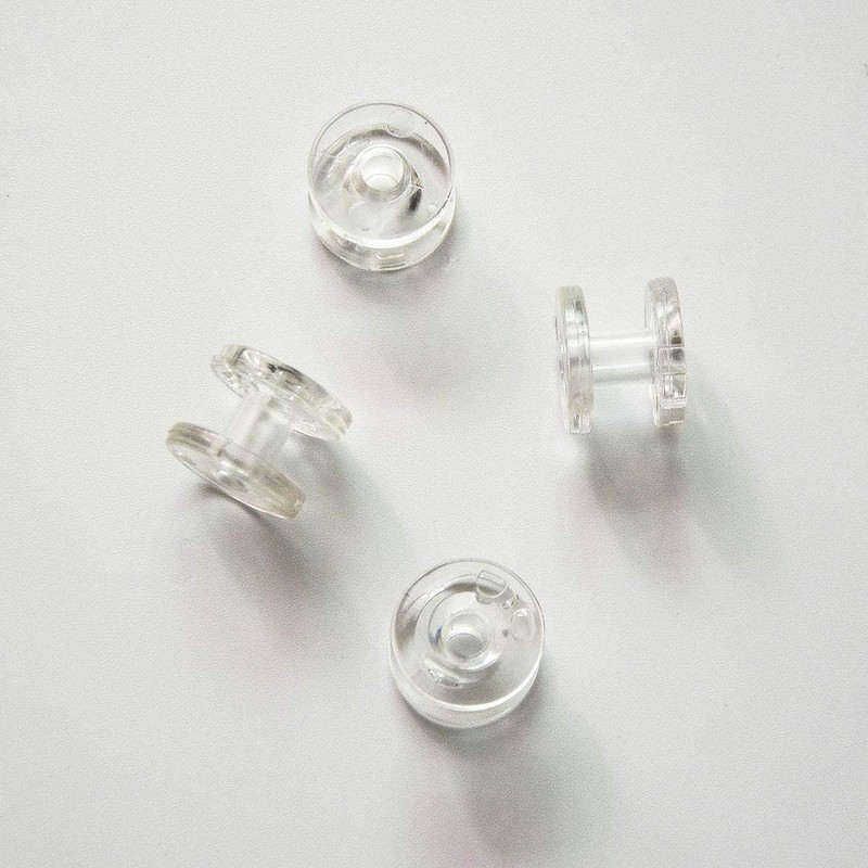 10pcs Pleated Shade Hold Downs Spool Tensioner Window Covering Hardware