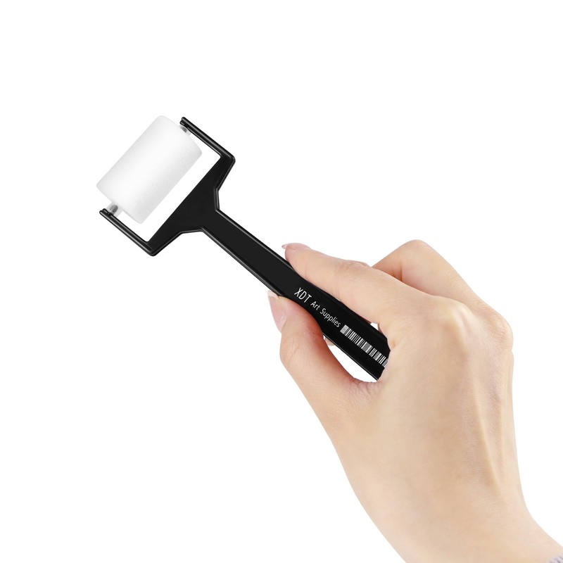 XDT 1.5Inch Foam Roller & Sponge Roller 12Pcs Set –